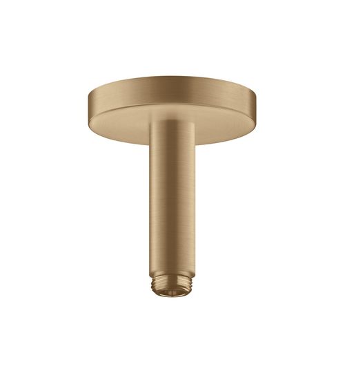 AXOR-HG-AXOR-ShowerSolutions-Deckenanschluss-100-mm-Brushed-Bronze-26432140 gallery number 1